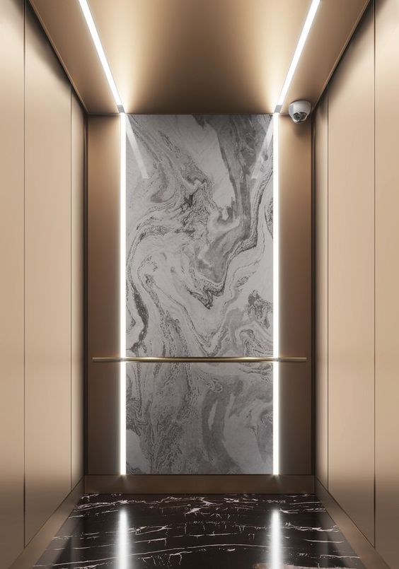 تصویر 1 از قیمت مناسب کابین آسانسور با طراحی لوکس و زیبا